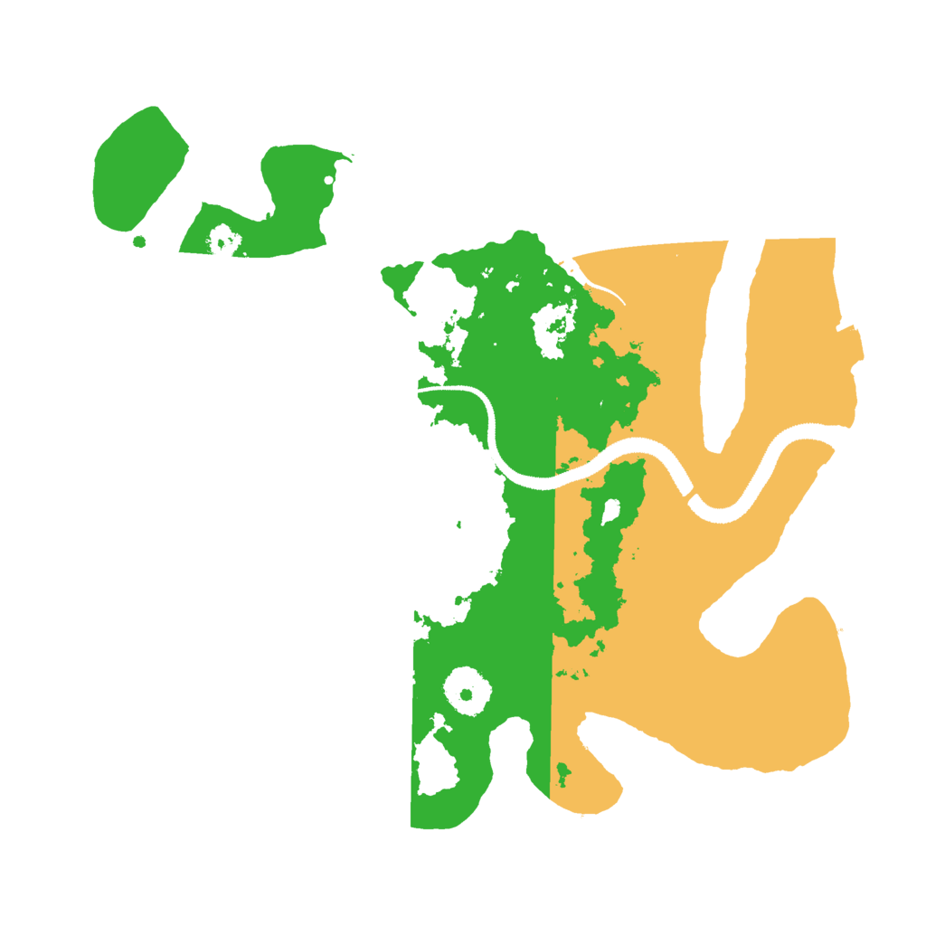 Biome Rust Map: Procedural Map, Size: 3000, Seed: 1084033275