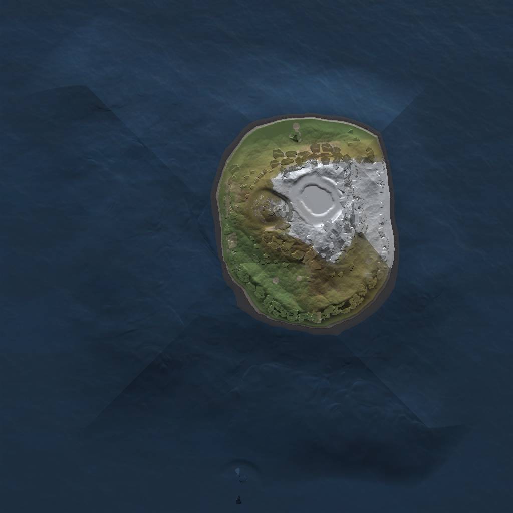 Rust Map: Procedural Map, Size: 1100, Seed: 1337, 3 Monuments