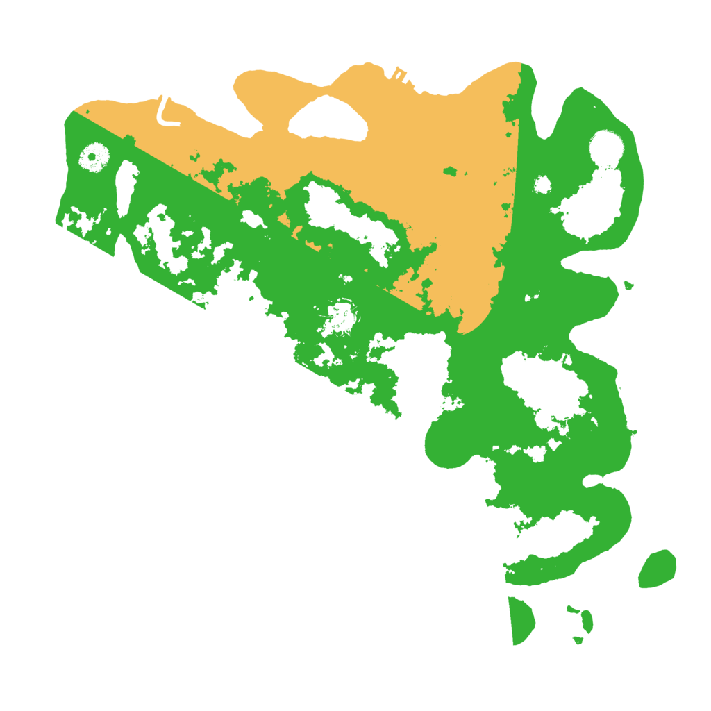 Biome Rust Map: Procedural Map, Size: 3700, Seed: 1048534476