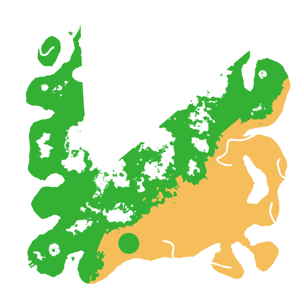 Biome Rust Map: Procedural Map, Size: 3850, Seed: 1010199362
