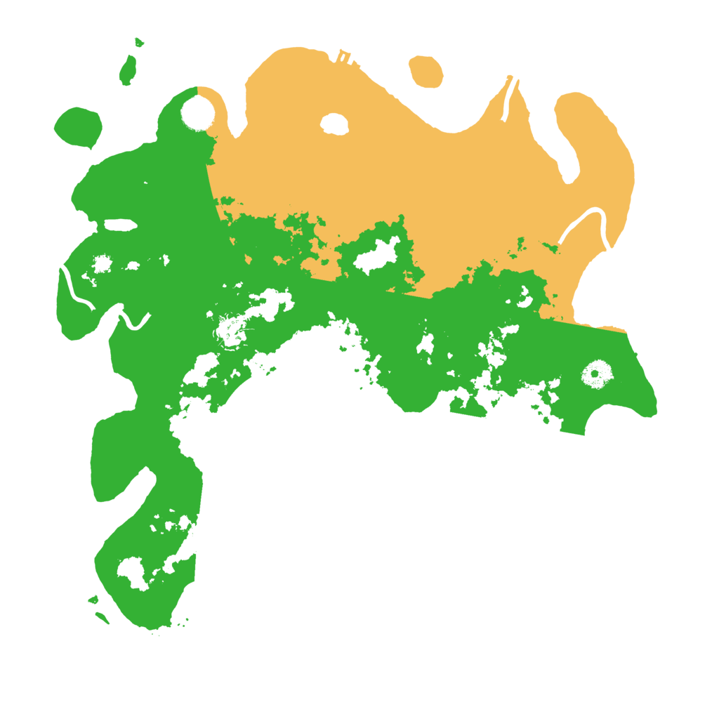 Biome Rust Map: Procedural Map, Size: 3800, Seed: 1805029561