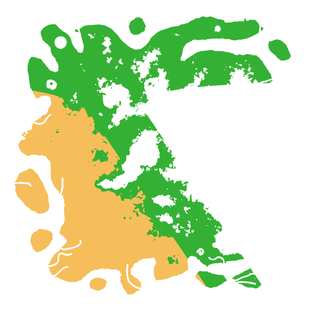 Biome Rust Map: Procedural Map, Size: 4500, Seed: 68869315