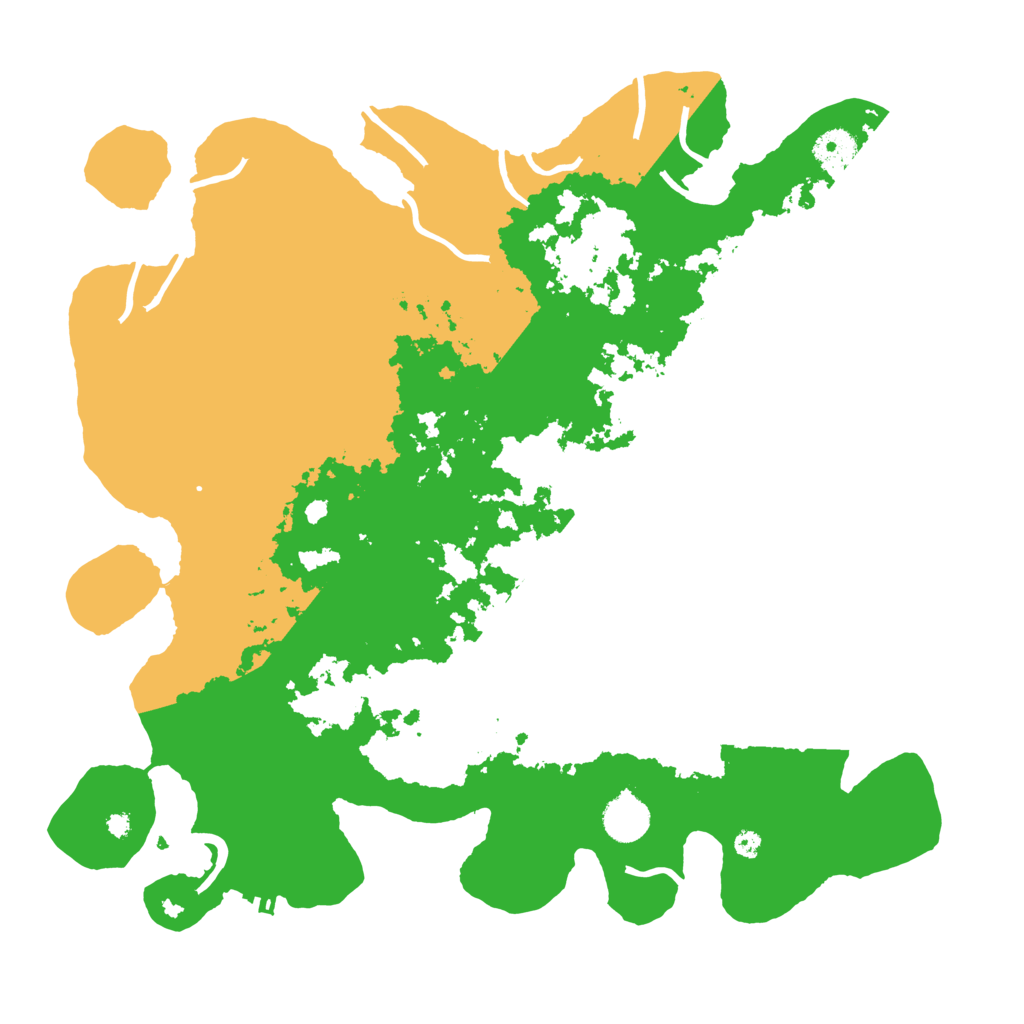 Biome Rust Map: Procedural Map, Size: 3950, Seed: 621933367