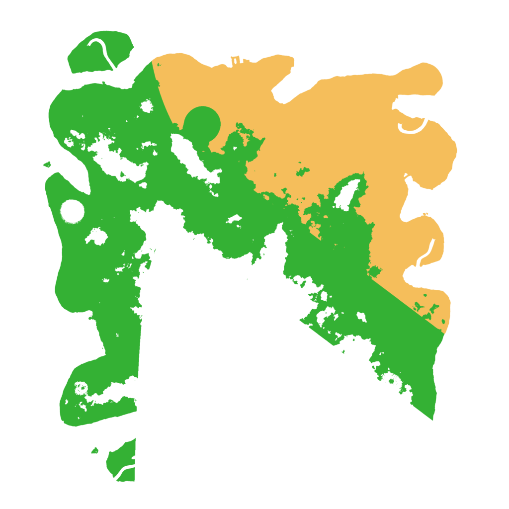 Biome Rust Map: Procedural Map, Size: 3750, Seed: 377709235