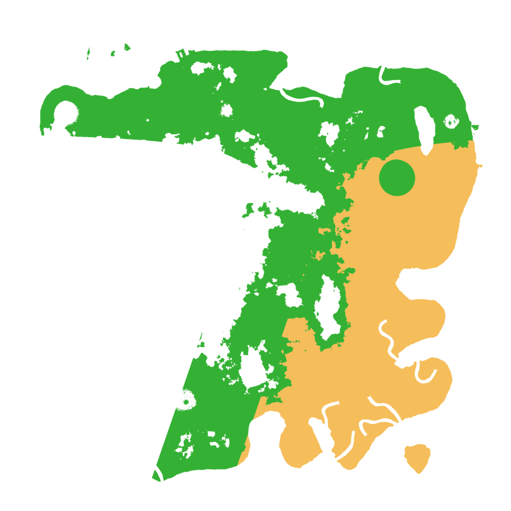 Biome Rust Map: Procedural Map, Size: 3750, Seed: 460627507
