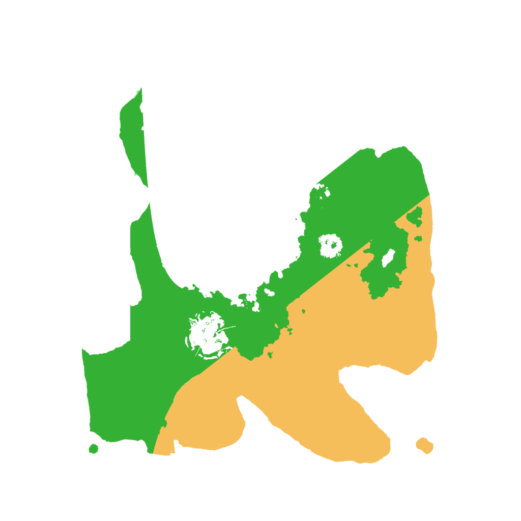 Biome Rust Map: Procedural Map, Size: 2200, Seed: 1998172327