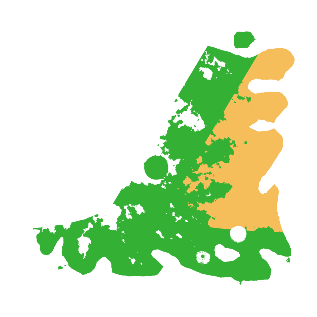 Biome Rust Map: Procedural Map, Size: 3500, Seed: 1080362574