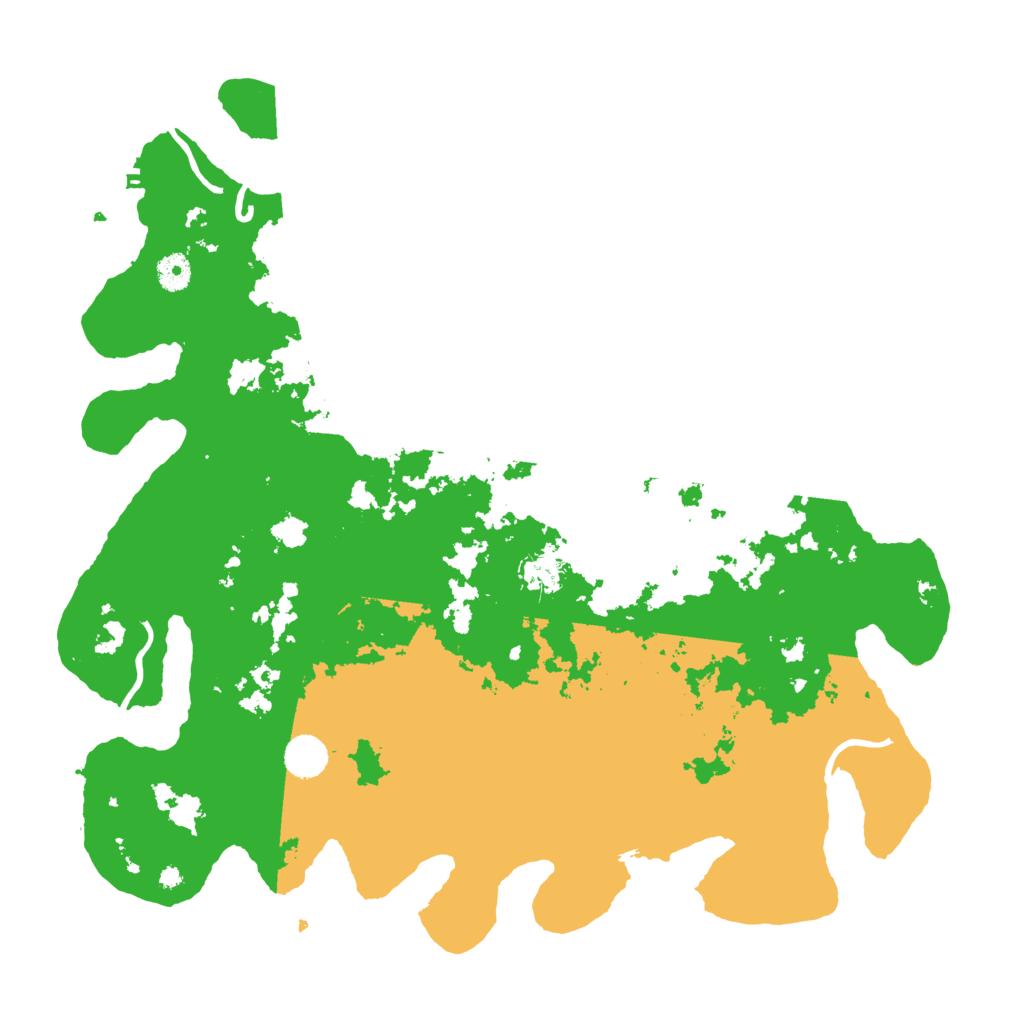 Biome Rust Map: Procedural Map, Size: 4300, Seed: 2456
