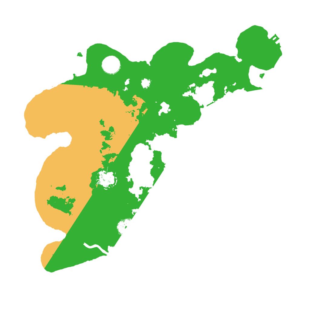 Biome Rust Map: Procedural Map, Size: 3000, Seed: 1027519034