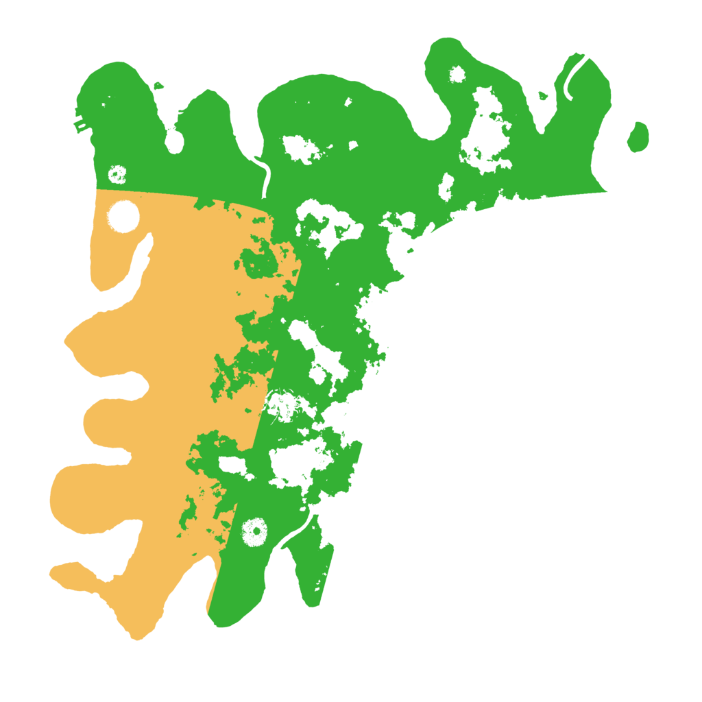 Biome Rust Map: Procedural Map, Size: 3850, Seed: 2028876207