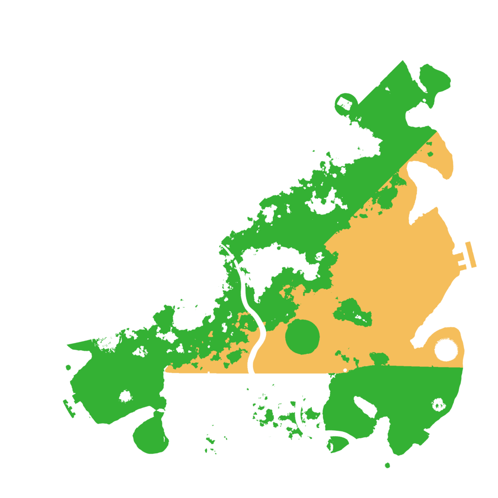 Biome Rust Map: Procedural Map, Size: 3850, Seed: 430505727