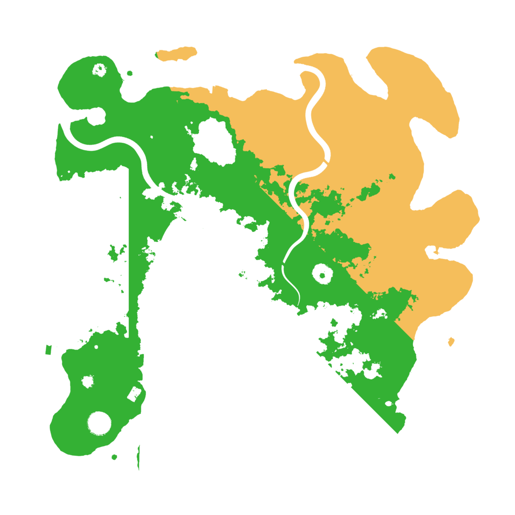 Biome Rust Map: Procedural Map, Size: 3850, Seed: 911941785