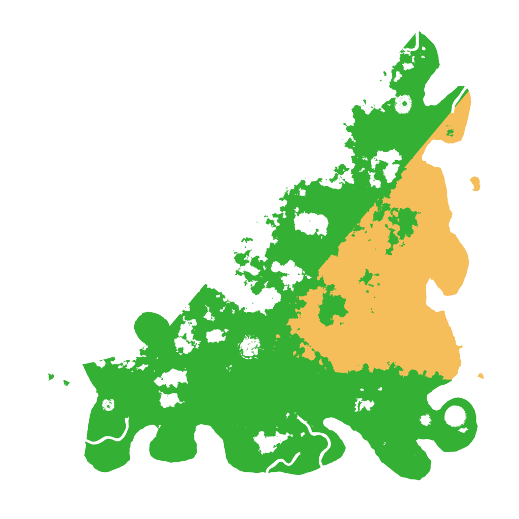 Biome Rust Map: Procedural Map, Size: 4300, Seed: 9698885
