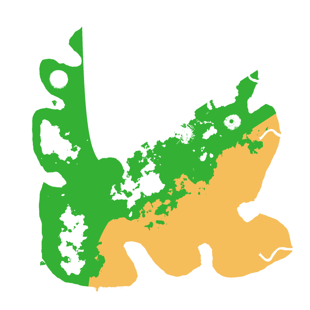 Biome Rust Map: Procedural Map, Size: 3000, Seed: 626884792