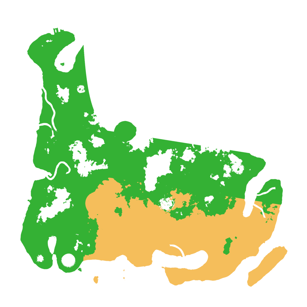 Biome Rust Map: Procedural Map, Size: 4000, Seed: 998763470