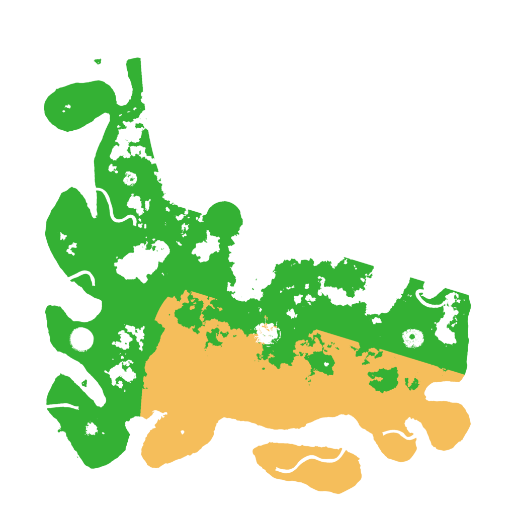 Biome Rust Map: Procedural Map, Size: 3850, Seed: 126589486