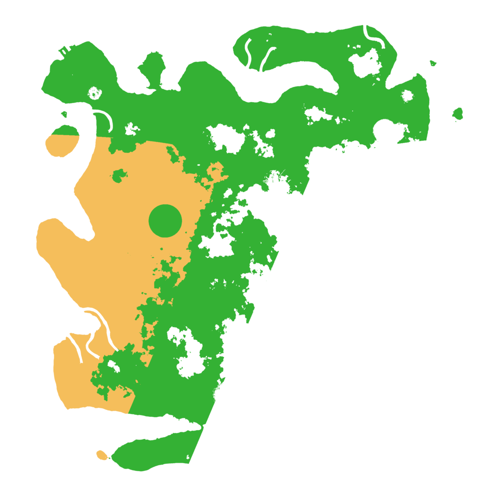Biome Rust Map: Procedural Map, Size: 4000, Seed: 1084884231