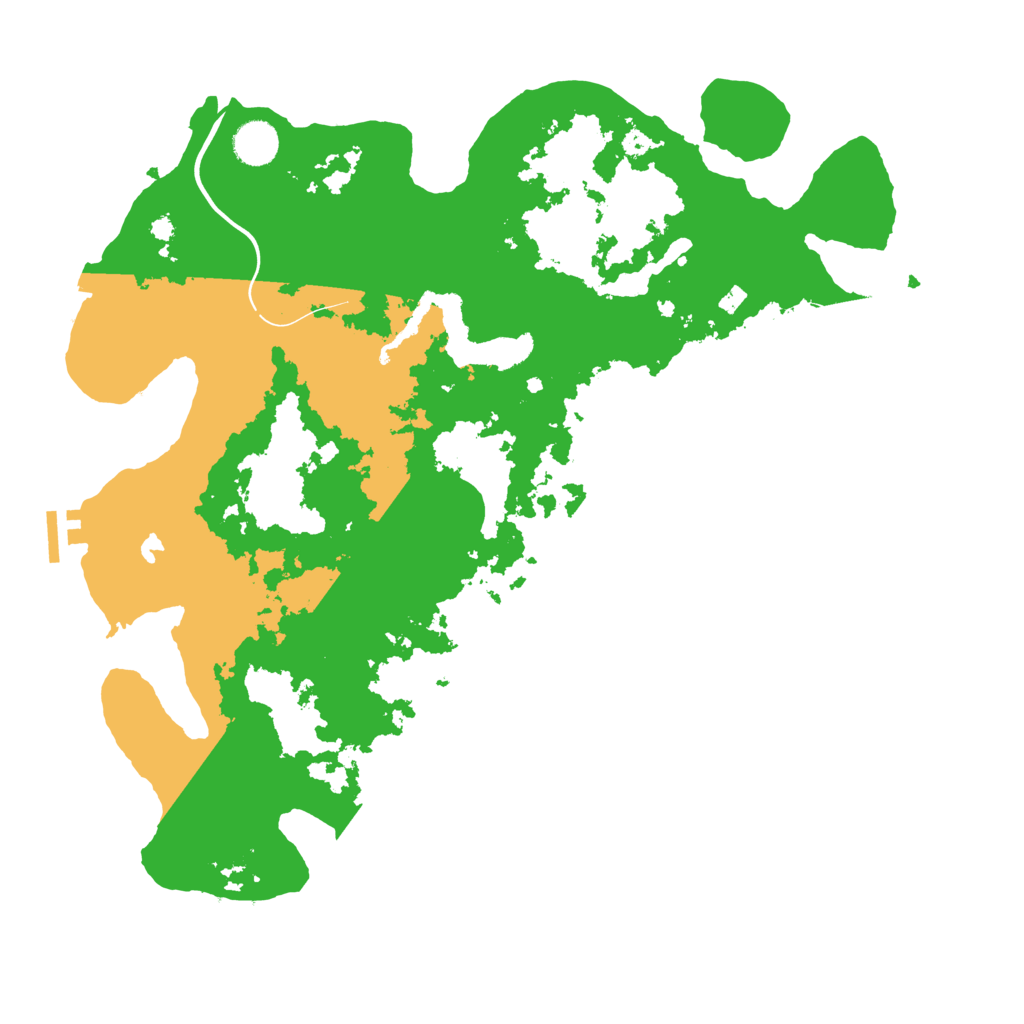 Biome Rust Map: Procedural Map, Size: 4000, Seed: 1447398694