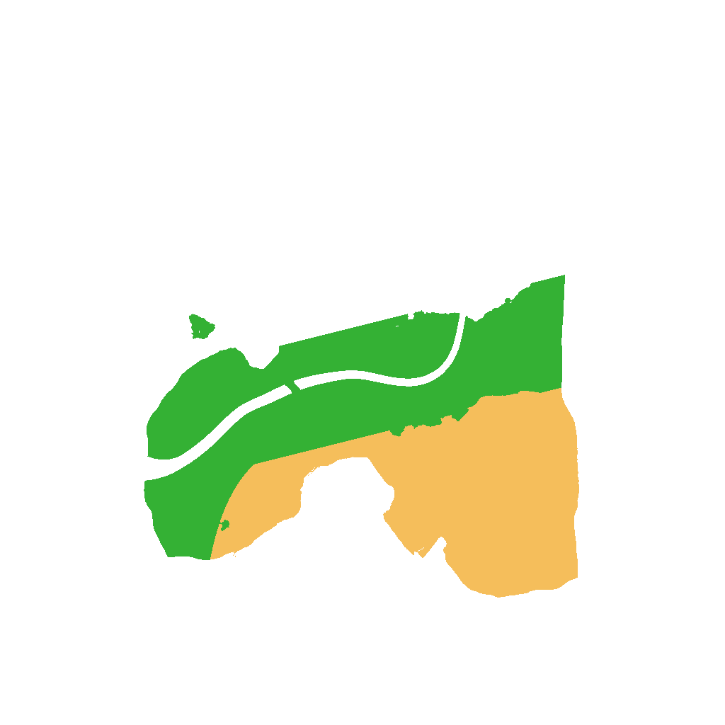 Biome Rust Map: Procedural Map, Size: 1440, Seed: 1