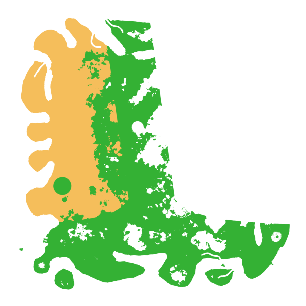 Biome Rust Map: Procedural Map, Size: 4500, Seed: 19198606