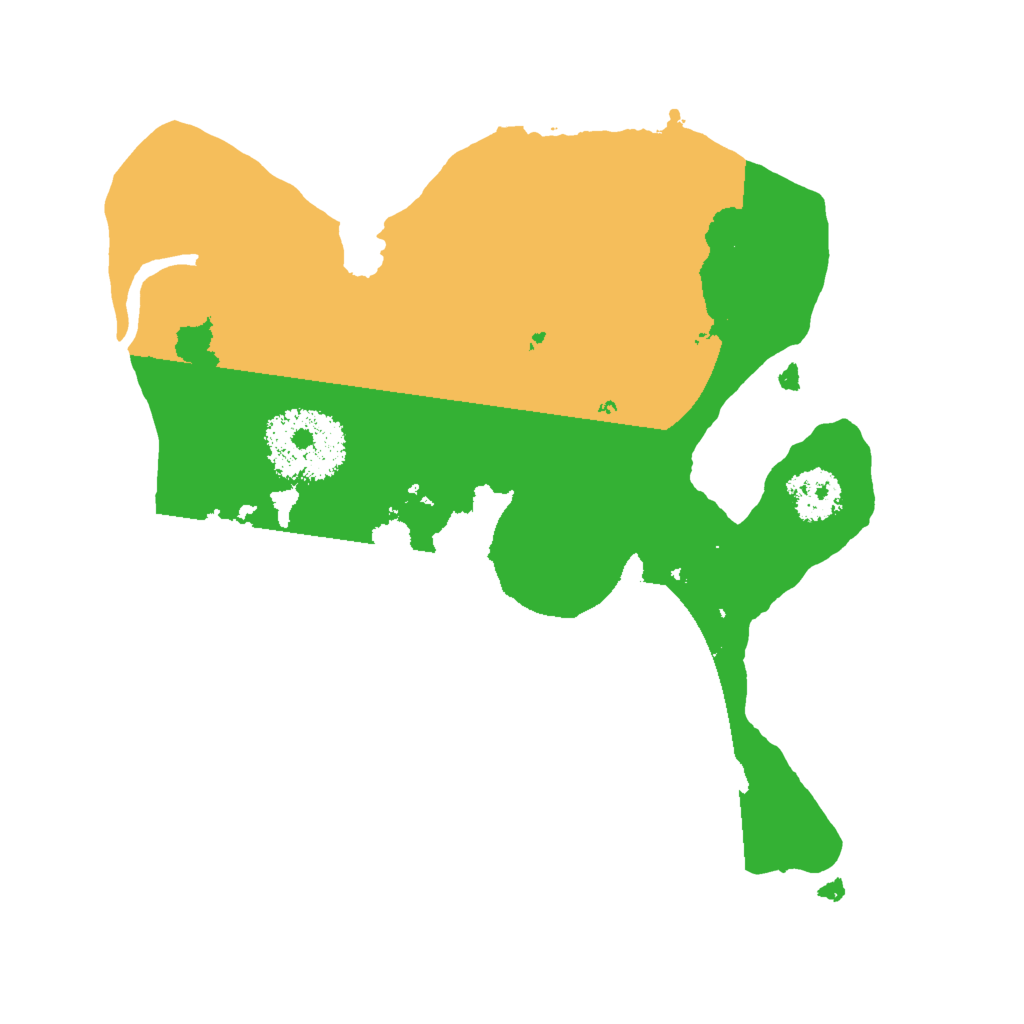 Biome Rust Map: Procedural Map, Size: 2017, Seed: 280784