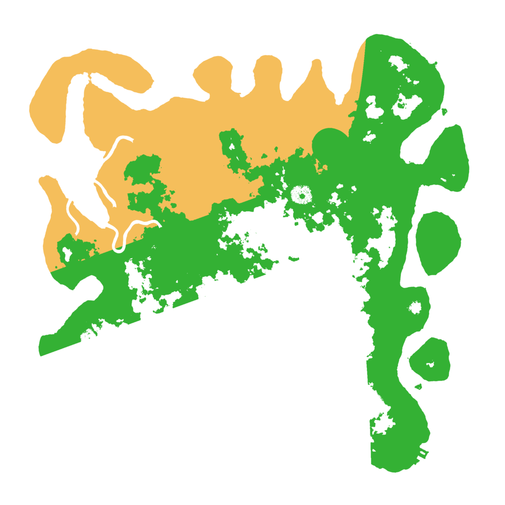 Biome Rust Map: Procedural Map, Size: 3750, Seed: 288049585