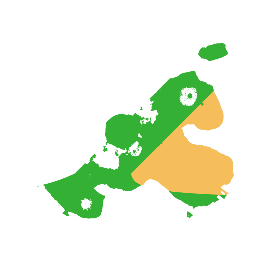 Biome Rust Map: Procedural Map, Size: 2200, Seed: 528779091