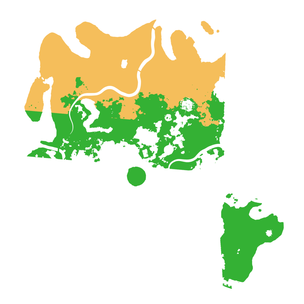 Biome Rust Map: Procedural Map, Size: 4250, Seed: 1326038339