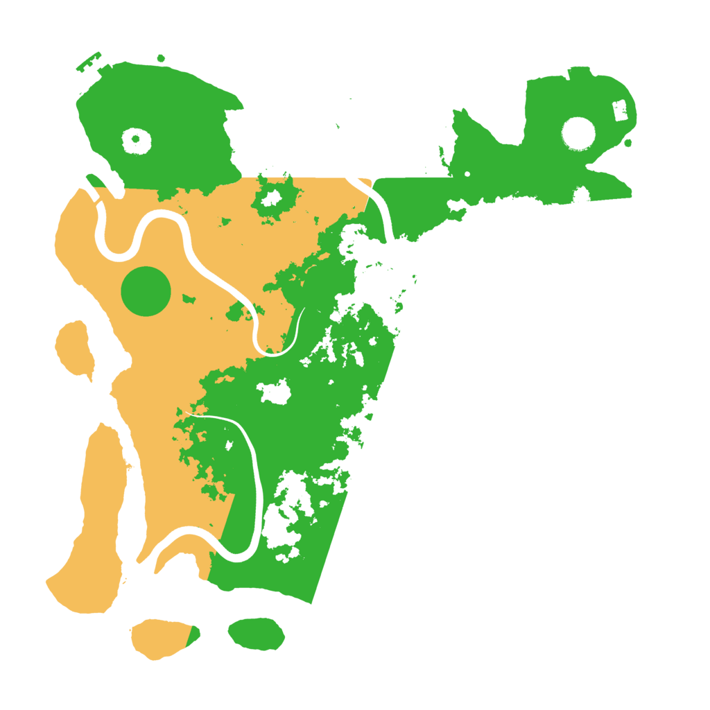 Biome Rust Map: Procedural Map, Size: 3750, Seed: 1587640898