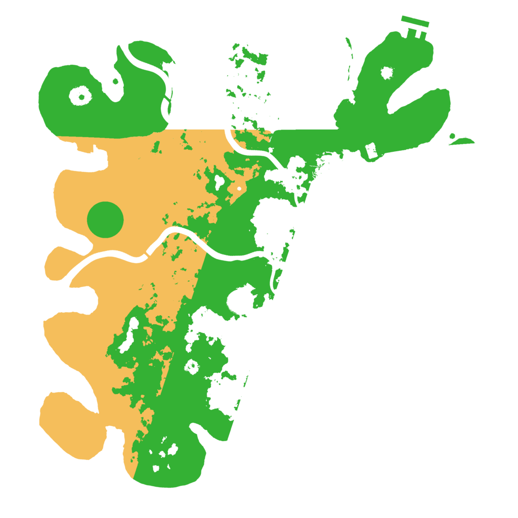 Biome Rust Map: Procedural Map, Size: 3750, Seed: 464971009