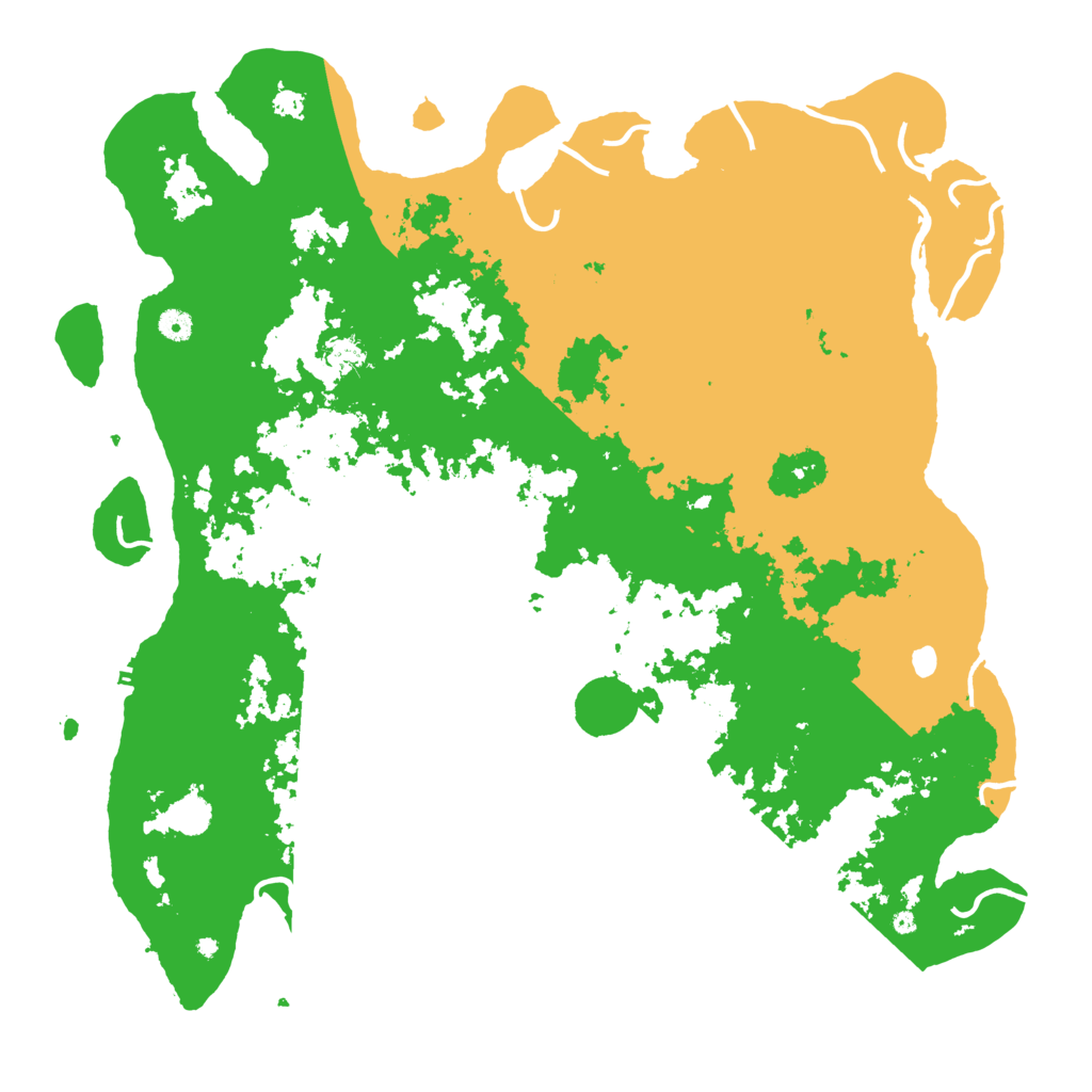 Biome Rust Map: Procedural Map, Size: 5000, Seed: 429813