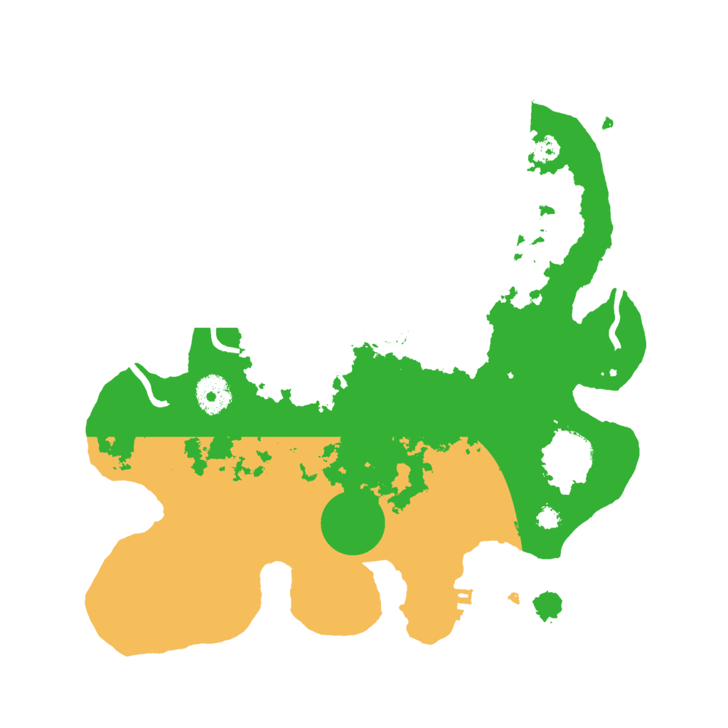 Biome Rust Map: Procedural Map, Size: 3000, Seed: 687911179