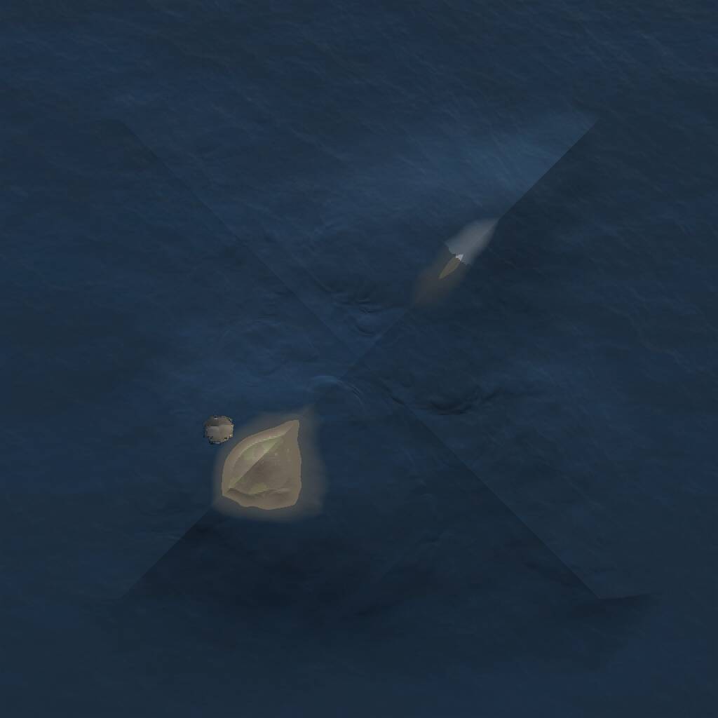 Rust Map: Procedural Map, Size: 1000, Seed: 404, 1 Monuments