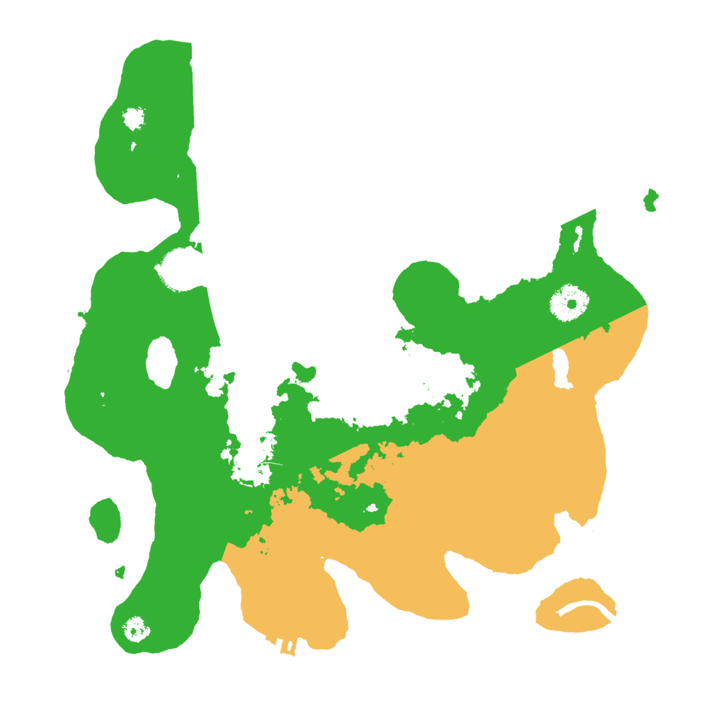 Biome Rust Map: Procedural Map, Size: 3000, Seed: 1876412448