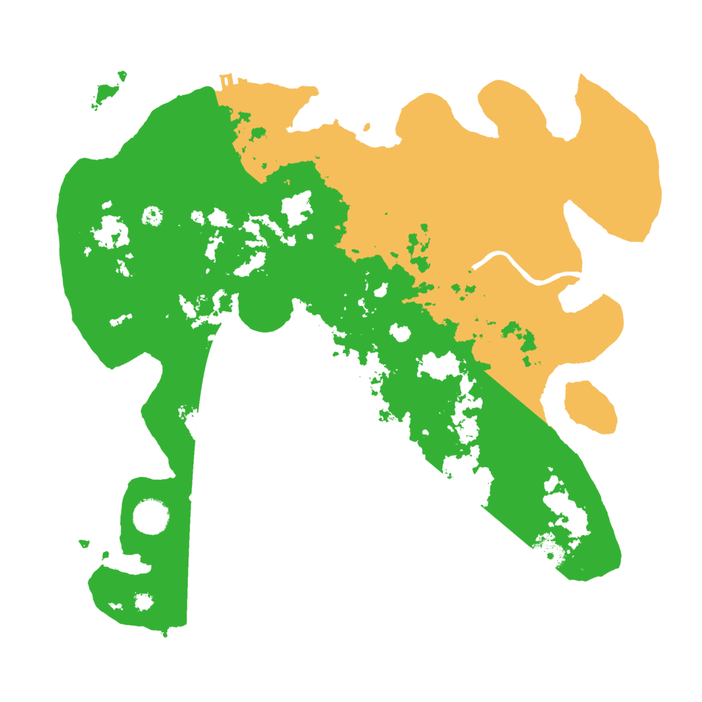 Biome Rust Map: Procedural Map, Size: 3500, Seed: 1632514728