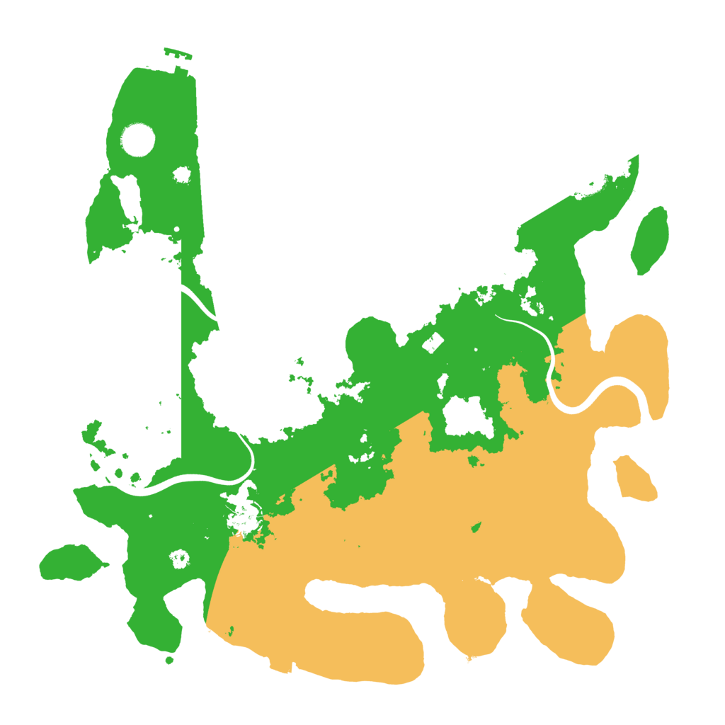 Biome Rust Map: Procedural Map, Size: 3800, Seed: 1709741336