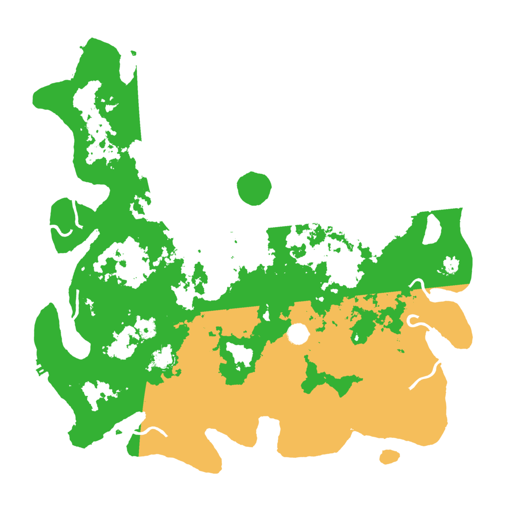 Biome Rust Map: Procedural Map, Size: 4250, Seed: 46545678