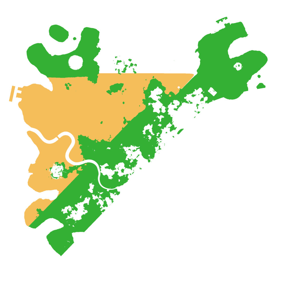Biome Rust Map: Procedural Map, Size: 3750, Seed: 884718125
