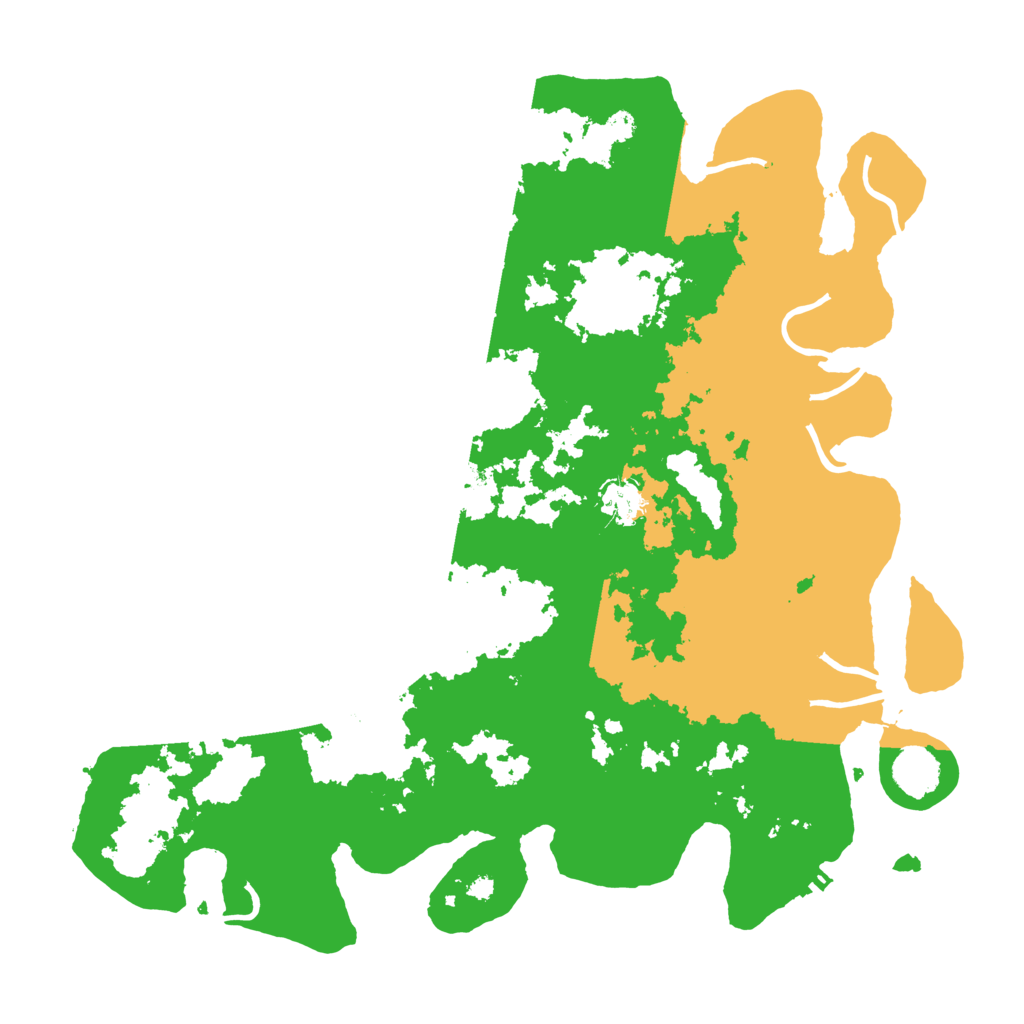 Biome Rust Map: Procedural Map, Size: 4000, Seed: 245328056