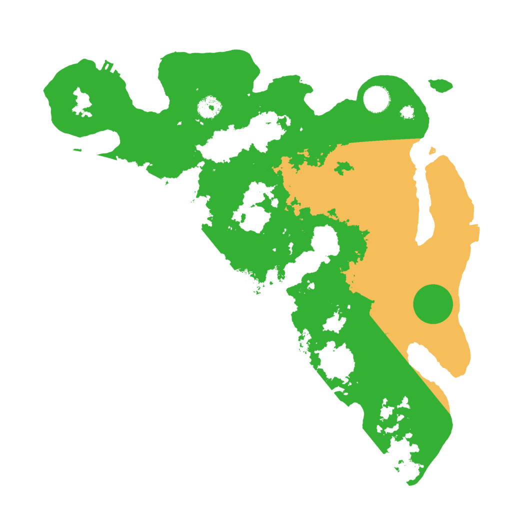 Biome Rust Map: Procedural Map, Size: 3412, Seed: 453453