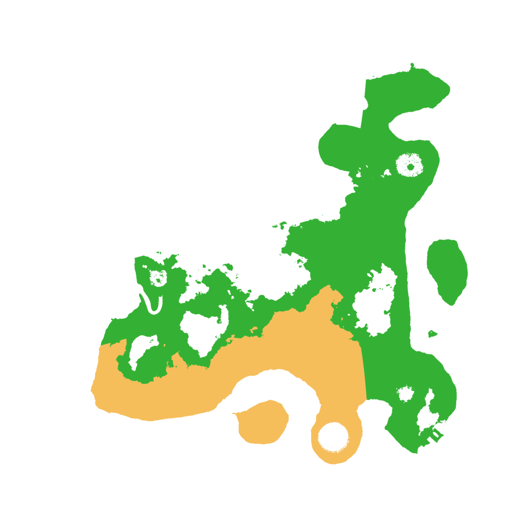 Biome Rust Map: Procedural Map, Size: 3000, Seed: 449408