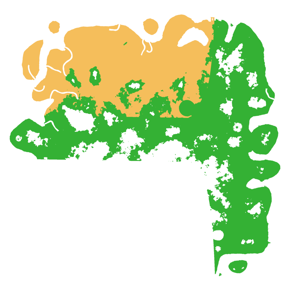 Biome Rust Map: Procedural Map, Size: 5000, Seed: 132453456