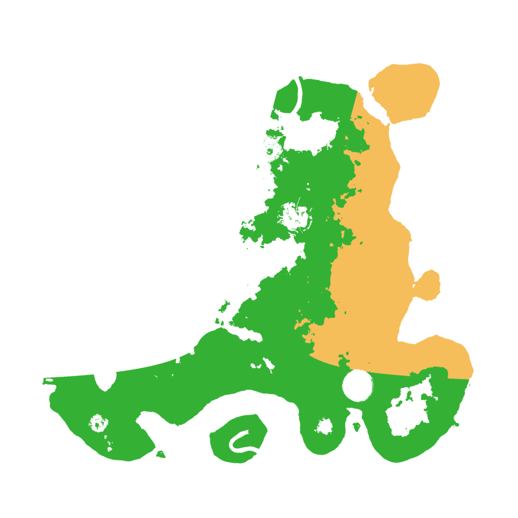Biome Rust Map: Procedural Map, Size: 3000, Seed: 817917