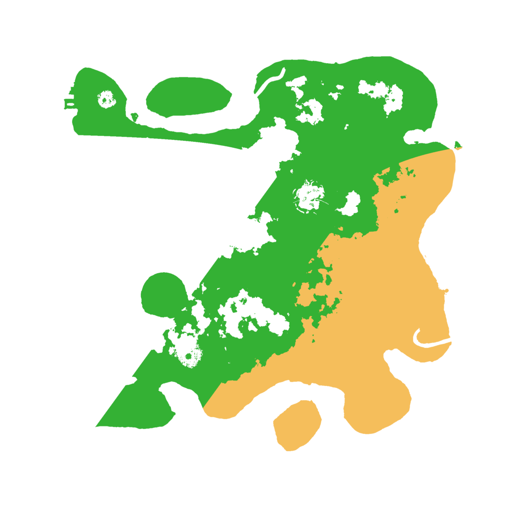 Biome Rust Map: Procedural Map, Size: 3000, Seed: 345674567