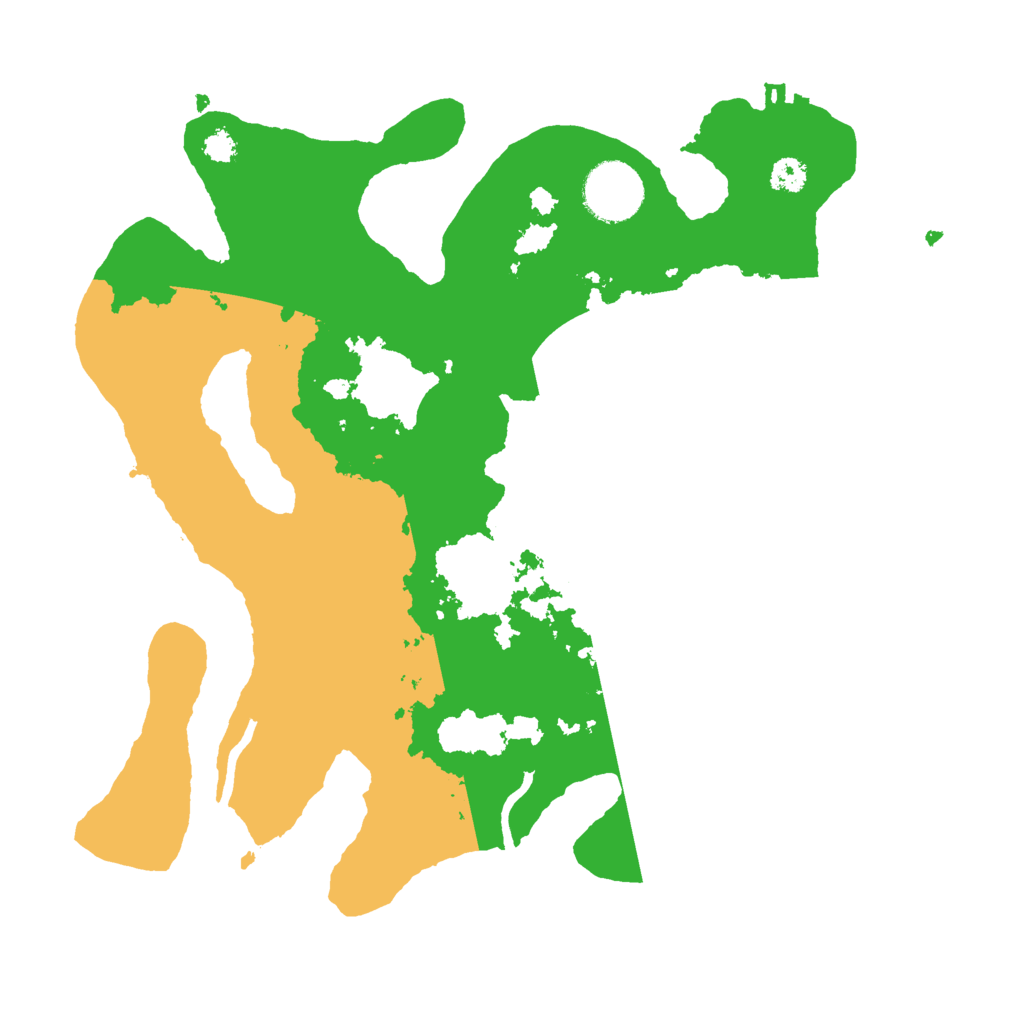 Biome Rust Map: Procedural Map, Size: 3000, Seed: 1096481532