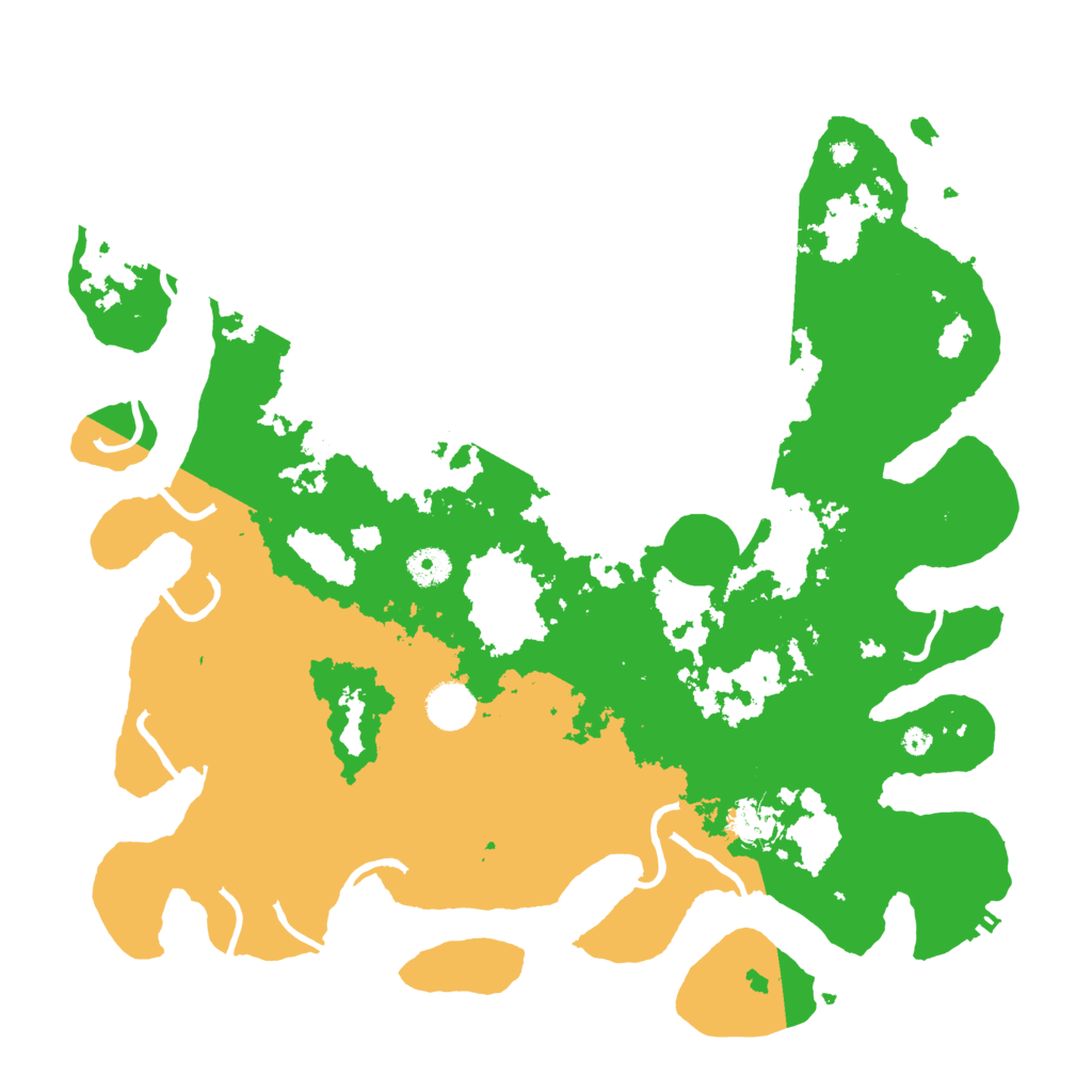 Biome Rust Map: Procedural Map, Size: 4000, Seed: 96601572