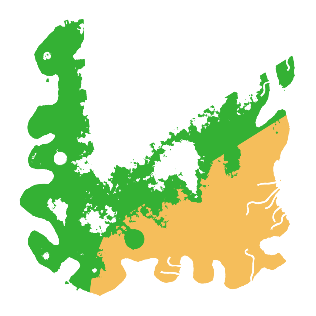 Biome Rust Map: Procedural Map, Size: 4250, Seed: 50678543