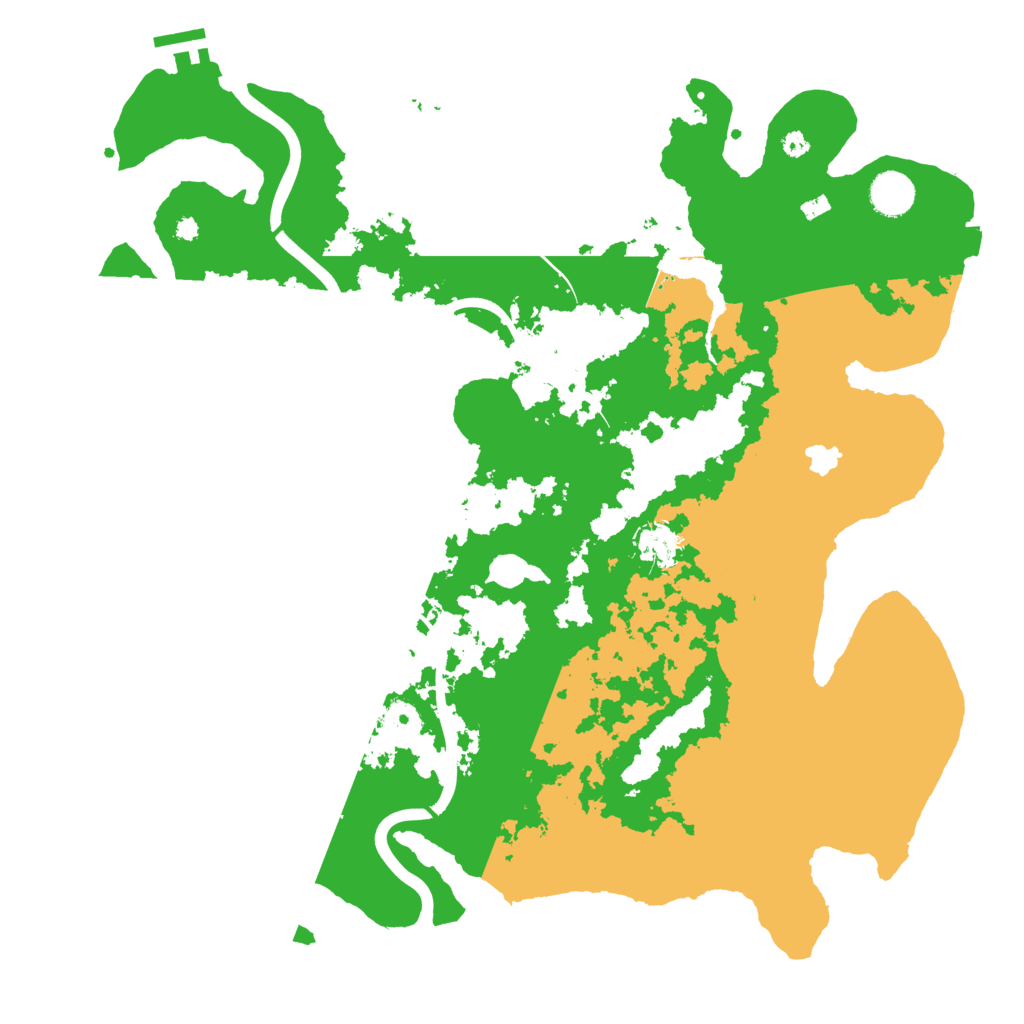 Biome Rust Map: Procedural Map, Size: 4000, Seed: 523796217