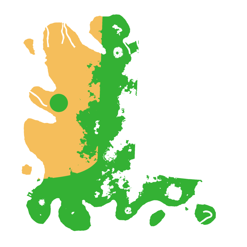 Biome Rust Map: Procedural Map, Size: 3600, Seed: 101326123