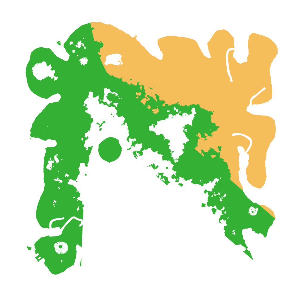 Biome Rust Map: Procedural Map, Size: 3500, Seed: 1771